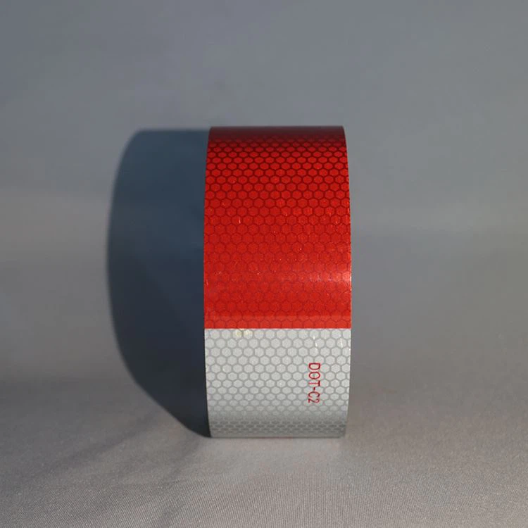 pvc red white tape