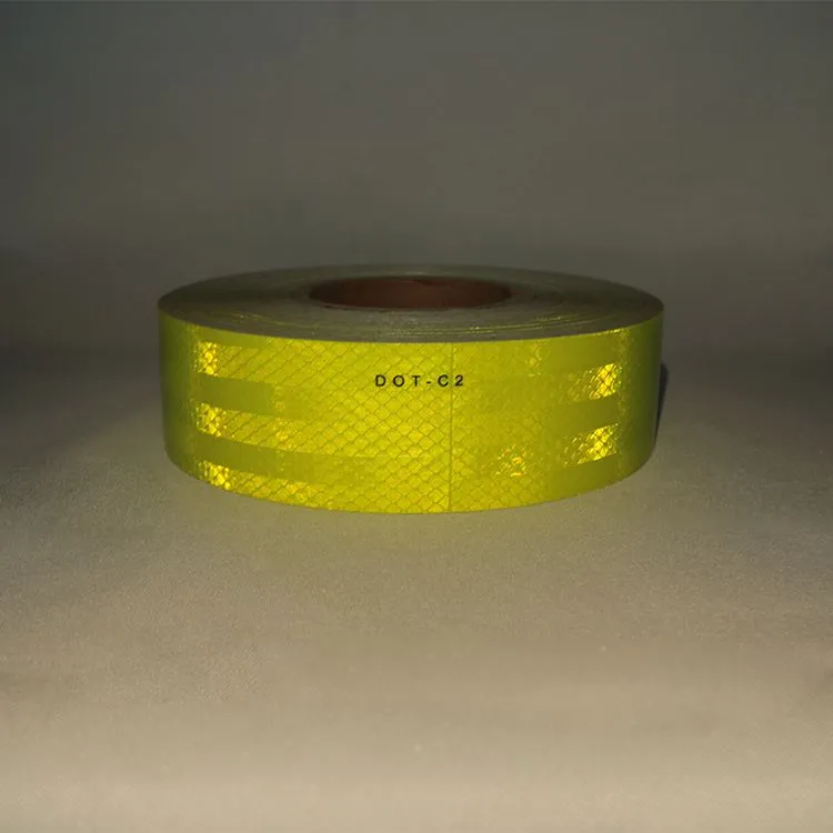 Fluorescent Yellow  Reflective Tape for car