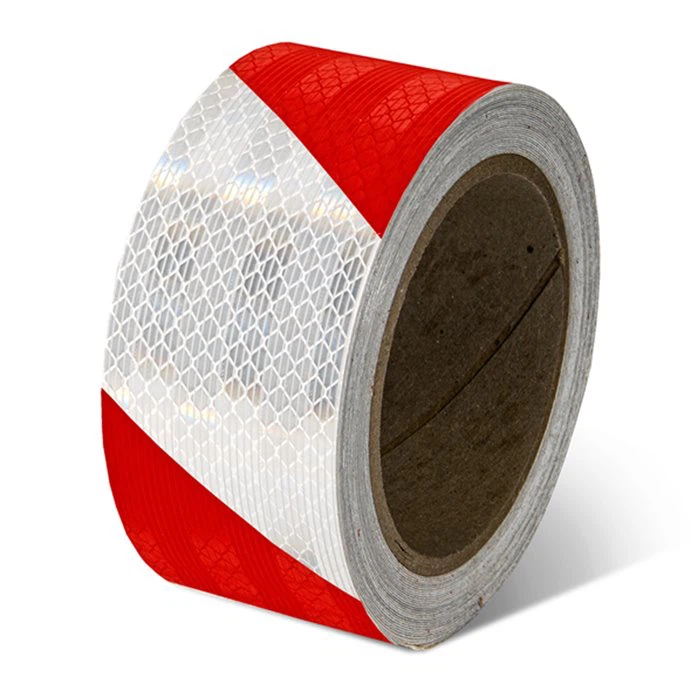 dot red and white reflective tape_