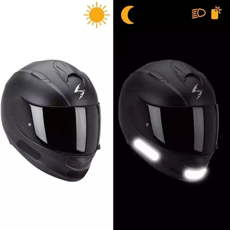 black reflective stickers (12)