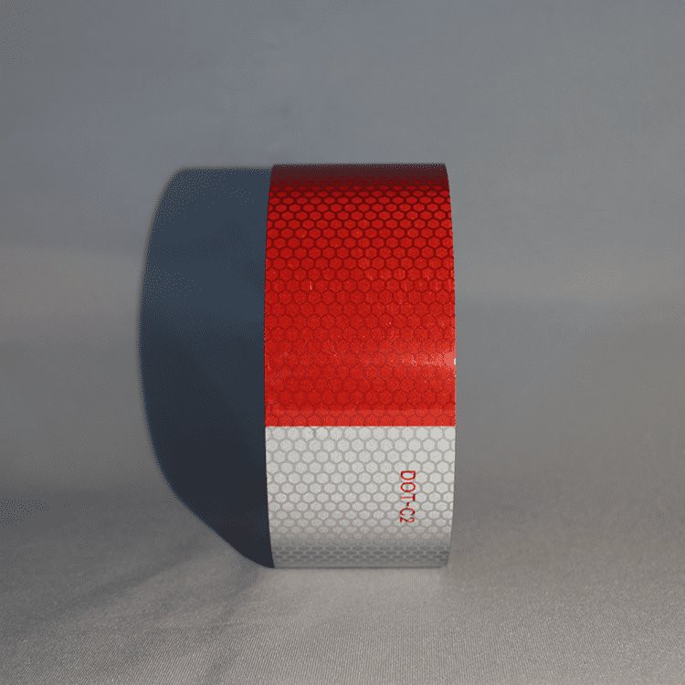 red silver reflective tape (4)