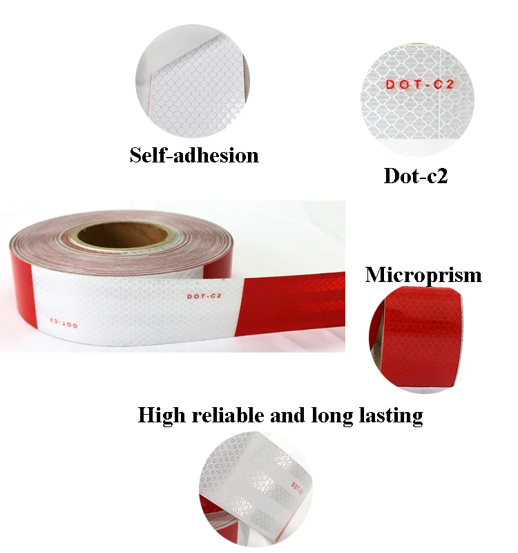 Red And White Reflective Tape Factory (2) Red And White Reflective Tape Factory (2)