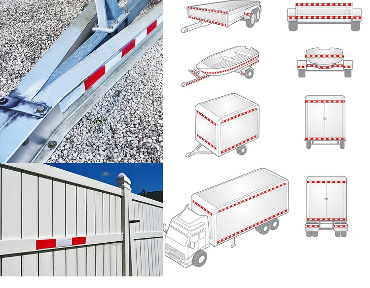 Red And White Reflective Tape Factory (3) Red And White Reflective Tape Factory (3)