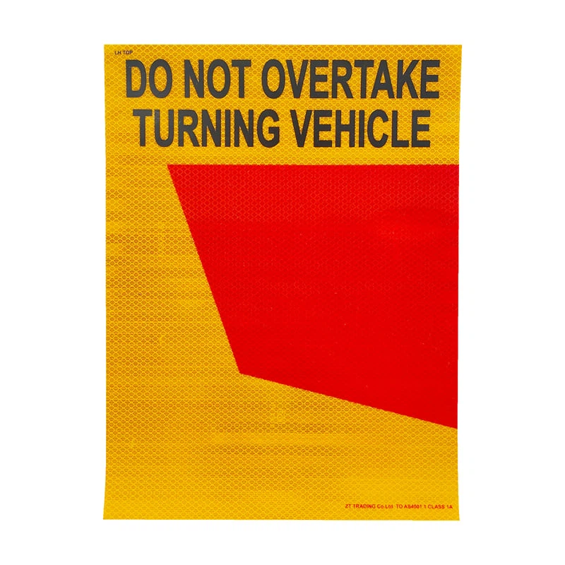 Rear Marking Plate Sticker 2