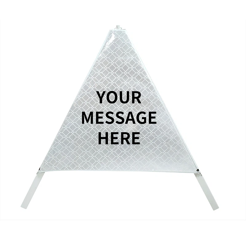 Warning Tent Caution Sign Warning Tent Caution Sign
