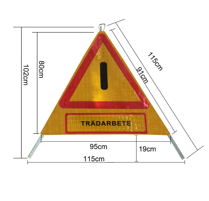 Foldable Tripod Warning Sign 2 Foldable Tripod Warning Sign 2