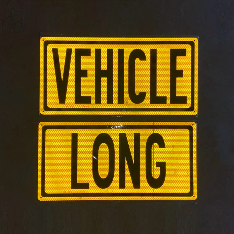 Class 2 Reflective Long Vehicle Signs 1 Class 2 Reflective Long Vehicle Signs 1