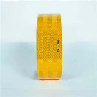 Waterproof Yellow DOT C2 Reflective Tape for Cars