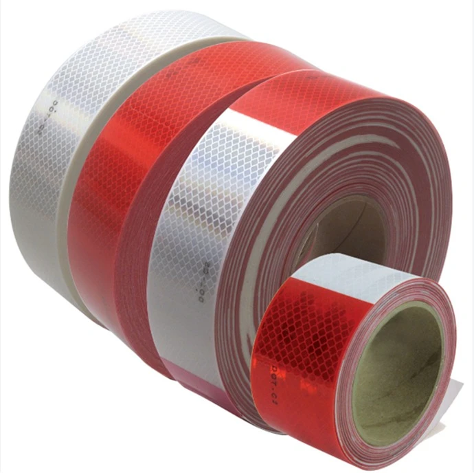 2 Inch Reflective Tape Red/White