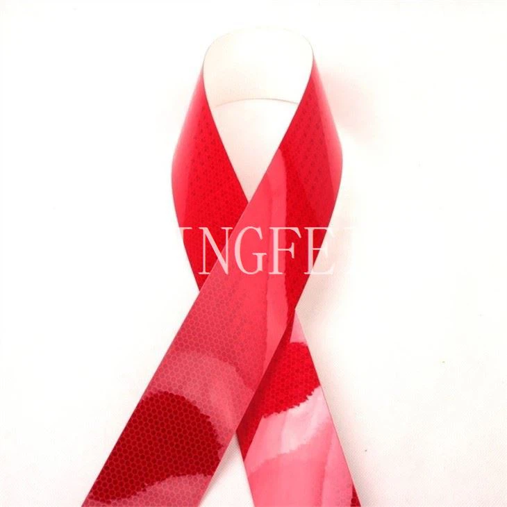 2 Red Reflective Tape