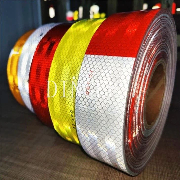 Fluorescent Orange Reflective Tape