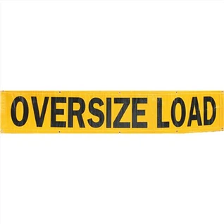 Long Vehicle Trailer Road Reflective Banner