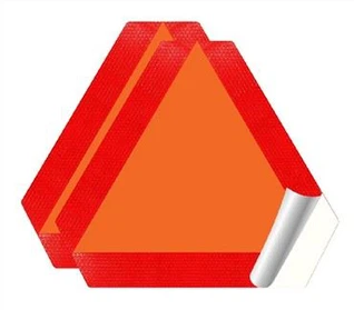 Rear Marker Sticker Slow Moving Vehicle Sign