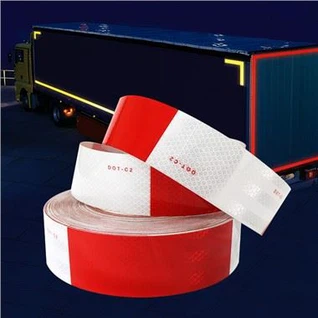 Red And White Reflective Tape Supplier