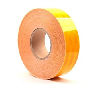 Yellow Reflective Sticker