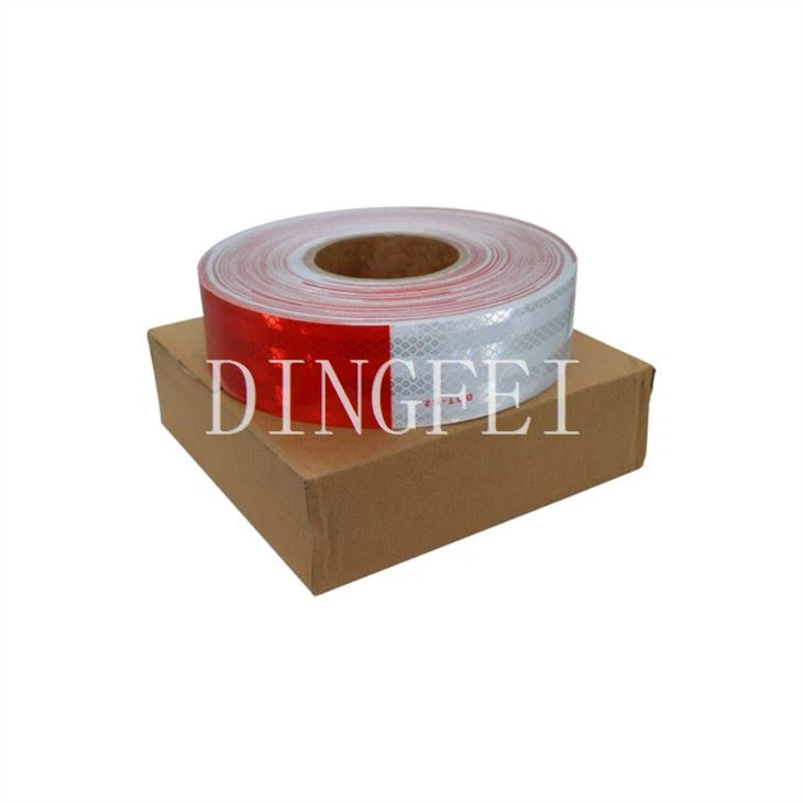 White And Red Reflective Tape
