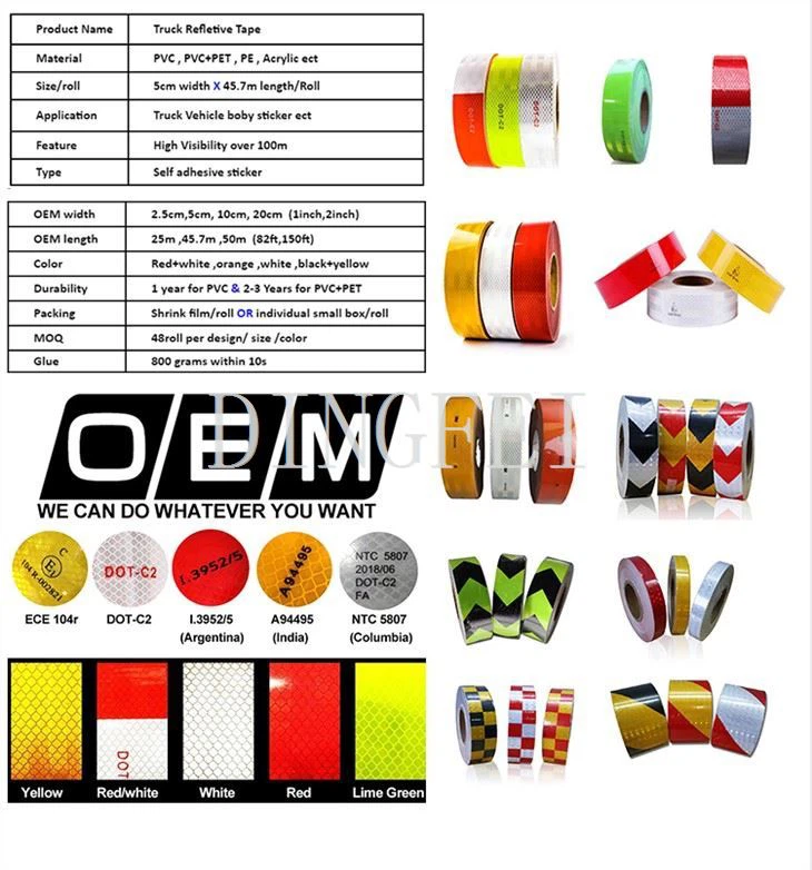 Wide Reflective Tape Supplier