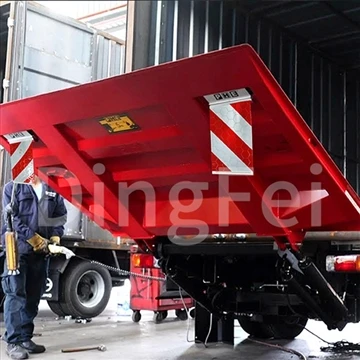 Introducing our innovative tail lift warning flag