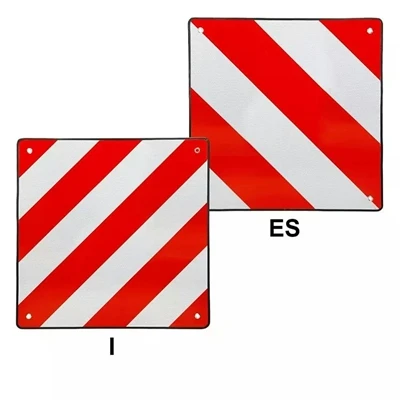 What is the 50x50 Italy and Spain Refelctive Warning Sign?