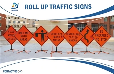 Roll Up Signs for Construction and Traffic Safety