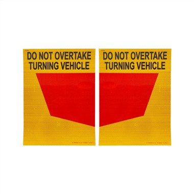 Rear Marking Plate Sticker