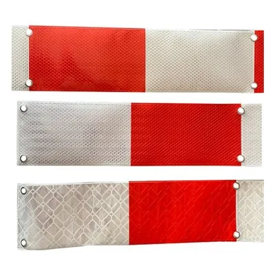 Red White Reflective Strip For Fencing