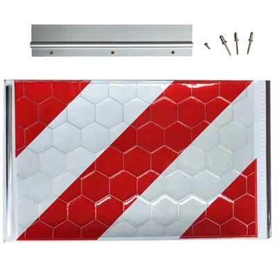 Warning Flag Set With Aluminum Holder