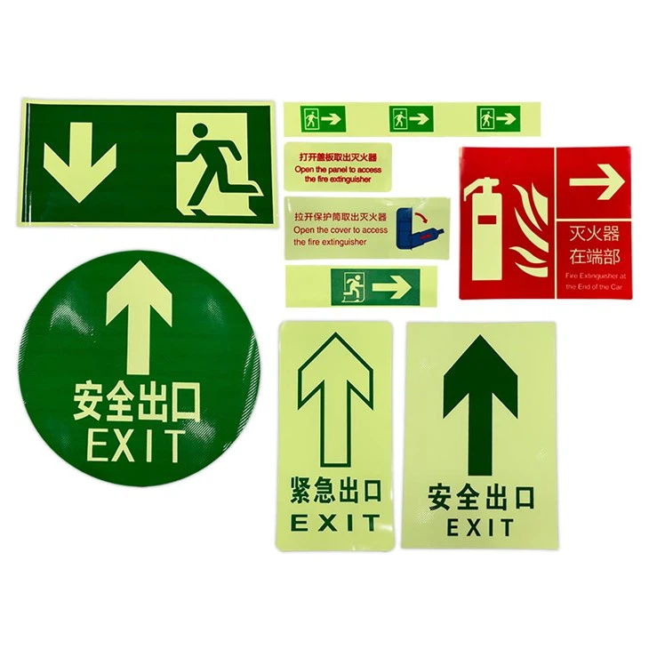 Custom Glow in The Dark Stickers – Factory Wholesale Safety Signs