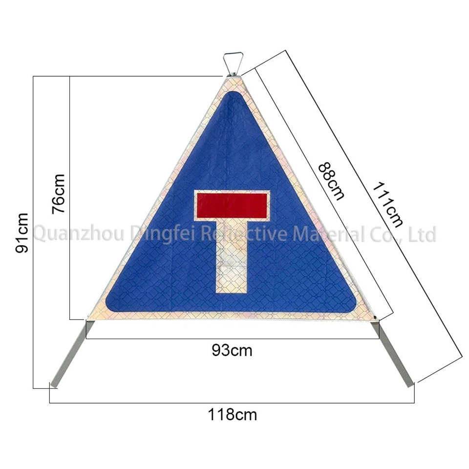 Custom Portable Tripod Foldable Warning Signs Supplier best