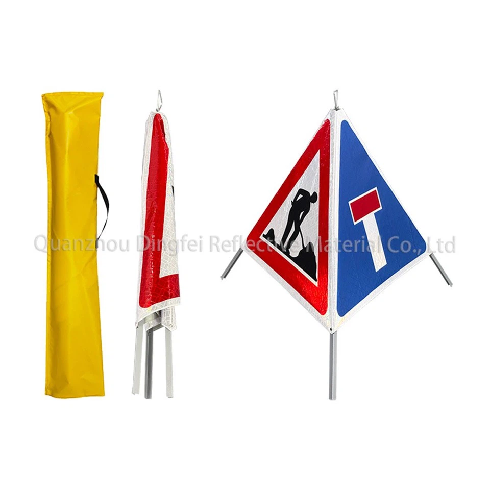 Custom Portable Tripod Foldable Warning Signs Supplier factory