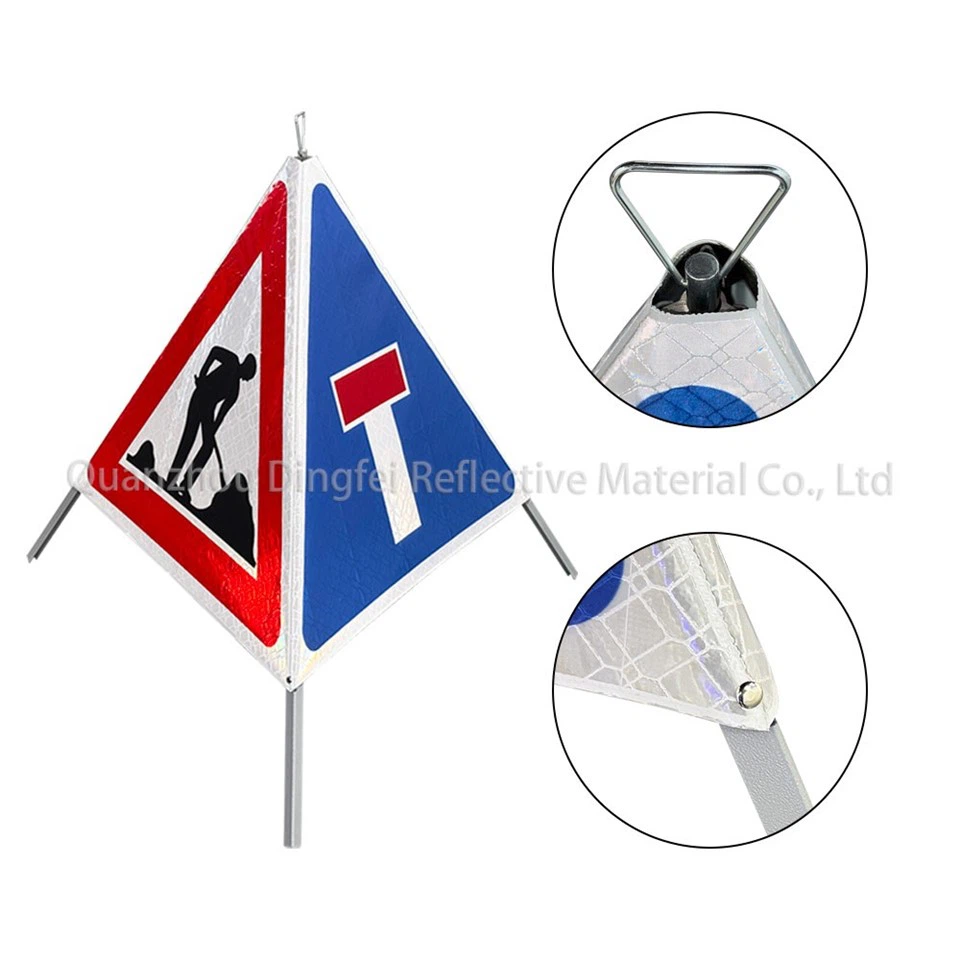 Custom Portable Tripod Foldable Warning Signs Supplier suppliers