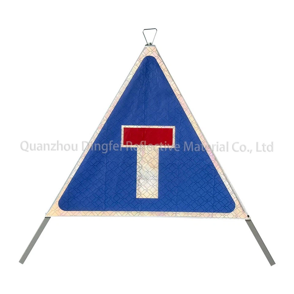 Custom Portable Tripod Foldable Warning Signs Supplier price