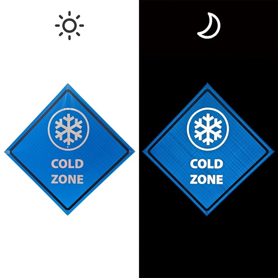 Custom Color Portable Traffic Warning Signs