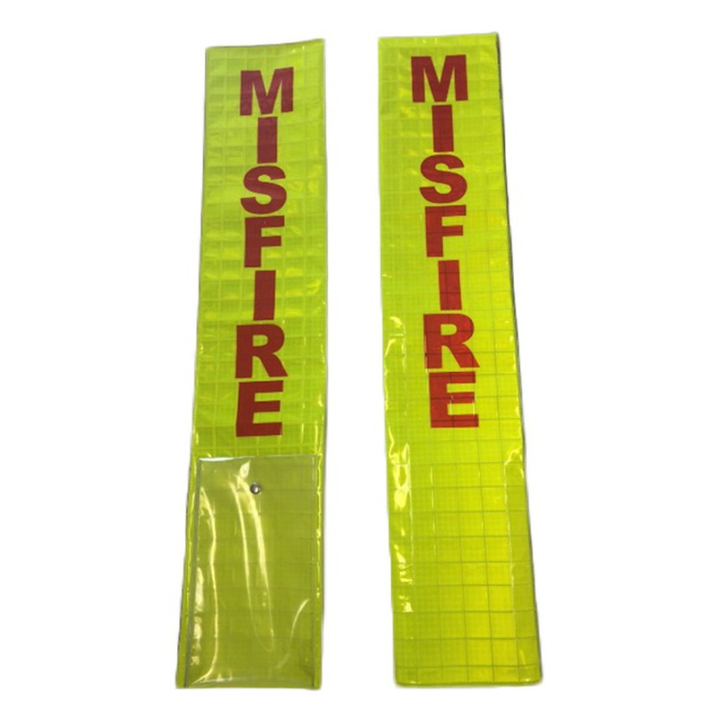 Misfire Reflective Picket Pockets For PVC Picket Misfire Reflective Picket Pockets For PVC Picket