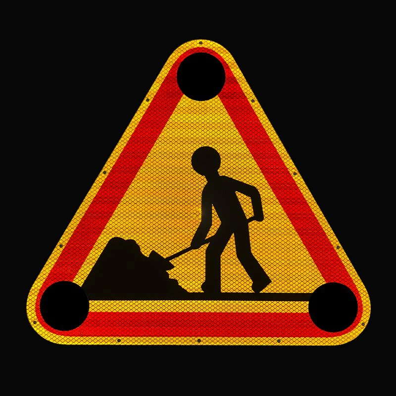 High Intensity Prismatic Grade Reflective France Road AK5 Sign 8 High Intensity Prismatic Grade Reflective France Road AK5 Sign 8