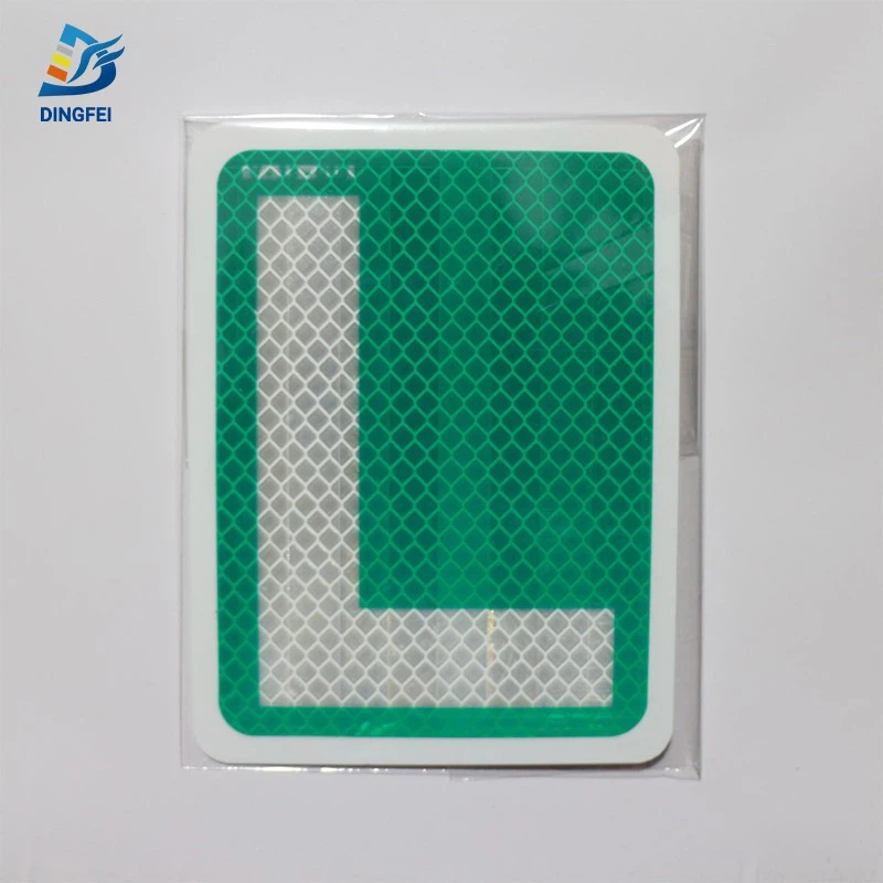 Spain V13 L Shape Reflective Sticker Plate 9 Spain V13 L Shape Reflective Sticker Plate 9