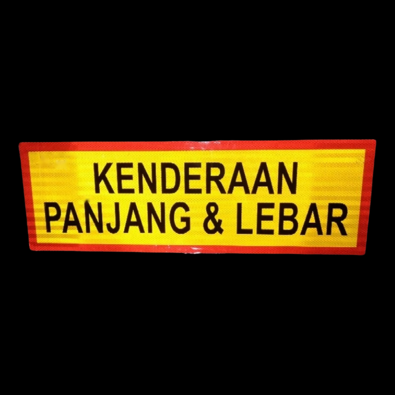 Kenderaan Panjang Lebar Reflective Label Stickers 9colorBlackPicCopilot8040d1 Kenderaan Panjang Lebar Reflective Label Stickers 9colorBlackPicCopilot8040d1