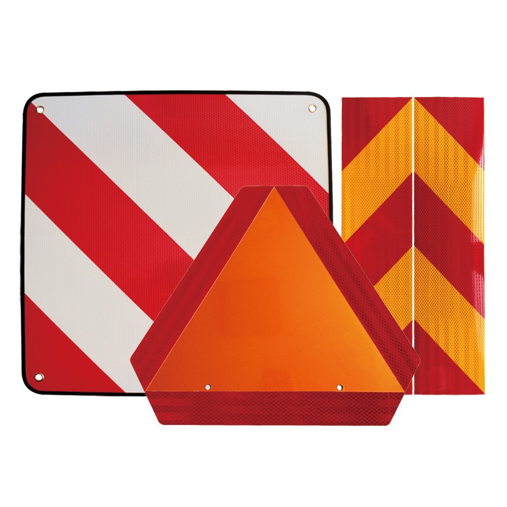 Aluminium Reflective Rear Warning Plate Aluminium Reflective Rear Warning Plate