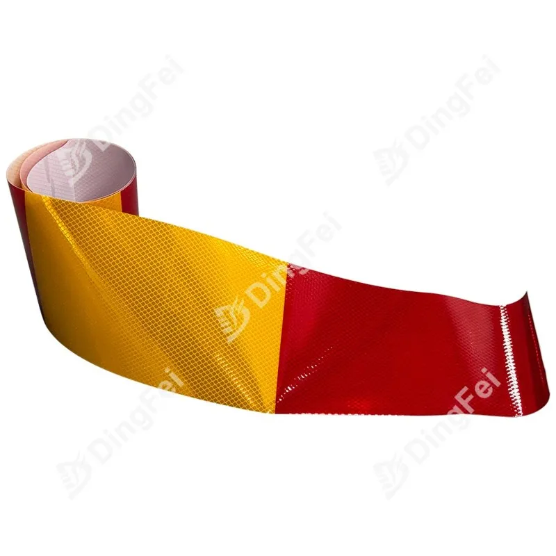 Custom Reflective Red Yellow Sticker for Barricade 5 Custom Reflective Red Yellow Sticker for Barricade 5