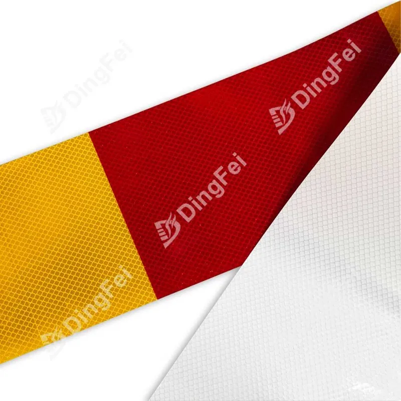 Custom Reflective Red Yellow Sticker for Barricade 6 Custom Reflective Red Yellow Sticker for Barricade 6