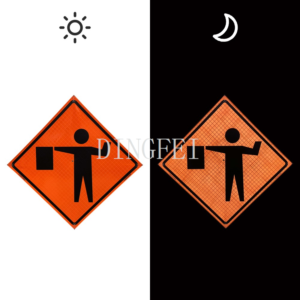 FLAGGER AHEAD 1 FLAGGER AHEAD 1