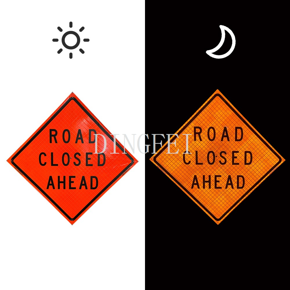 ROAD CLOSED AHEAD 1 ROAD CLOSED AHEAD 1