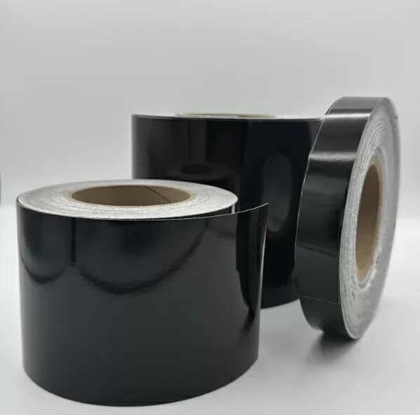 Reflective Black Vinyl