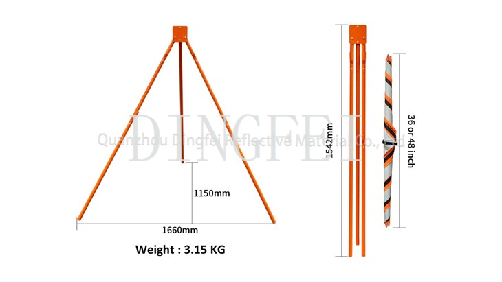portable tripod traffic sign stand (5)