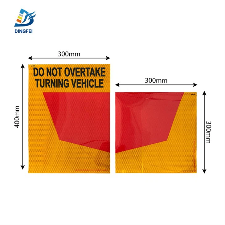Truck Do Not Overtake Sign Class 400 Reflective